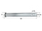 Barre de traction Knott KFG30-A, KRV30-B; Ø 50mm