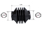 Soufflet Universal 55/55mm 5 colliers Lo=136