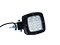 LED Lampe de travail noire couverture 650Lm, fixation par vis