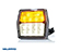 LED Clignotants & feux de position, 99,7x92,7x30, orange/blanc, 1m cable CC=45mm
