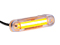 LED Feu de signalisation latérale 110x30,5x18mm jaune 15cm Câblage