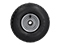 Roues pneumatiques; 4.10/3.50-4 (260x85mm) ; 2 paliers lisses ; 20/88 mm; 200 Kg